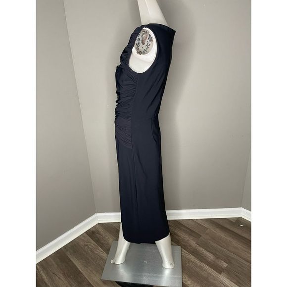 NWT Chiara Boni La Petite Robe Audrine Ruched Cutout Bodycon Dress $695 - Picture 5 of 7